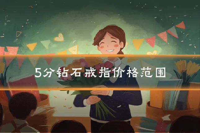 5分钻石戒指价格范围