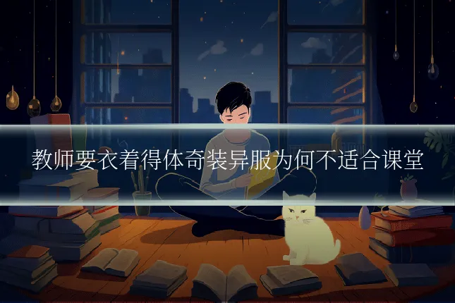 教师要衣着得体奇装异服为何不适合课堂