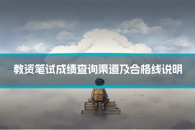 教资笔试成绩查询渠道及合格线说明
