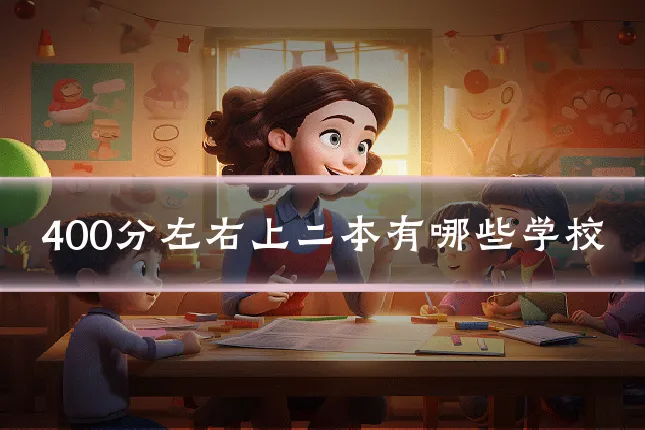 400分左右上二本有哪些学校
