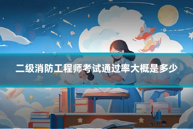 二级消防工程师考试通过率大概是多少
