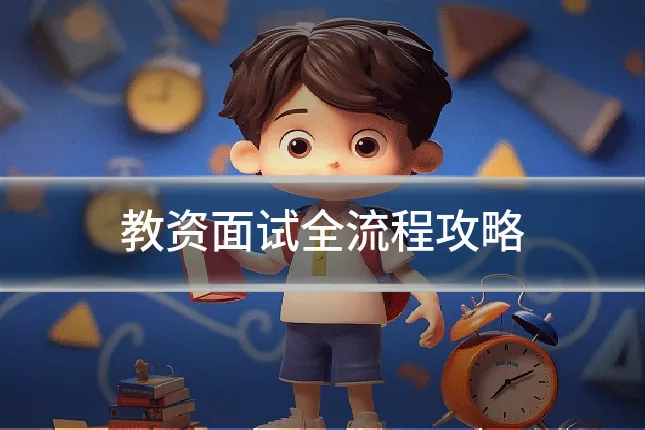 教资面试全流程攻略