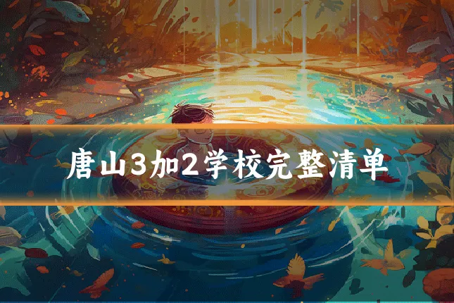 唐山3加2学校完整清单