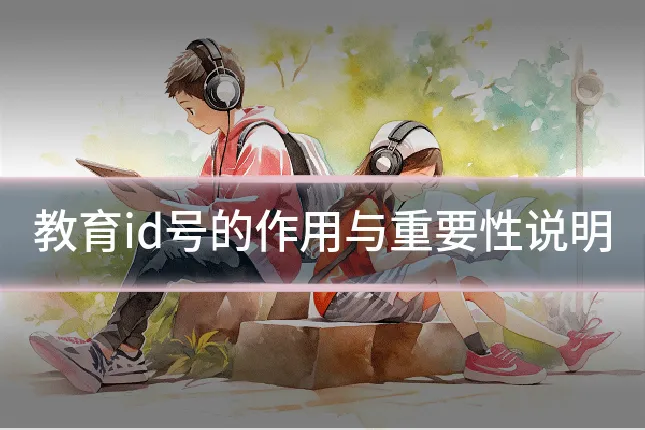 教育id号的作用与重要性说明