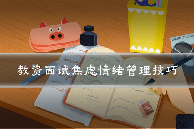 教资面试焦虑情绪管理技巧