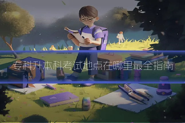 专科升本科考试地点在哪里最全指南