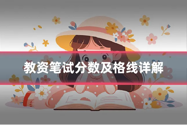 教资笔试分数及格线详解