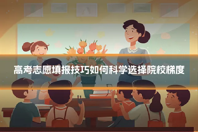 高考志愿填报技巧如何科学选择院校梯度
