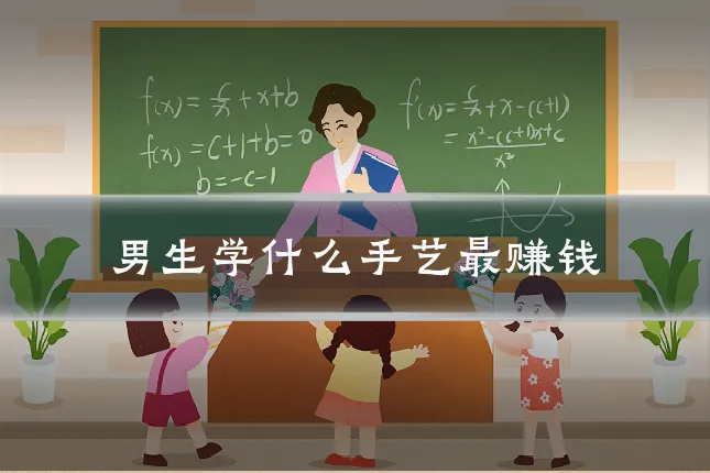 男生学什么手艺最赚钱