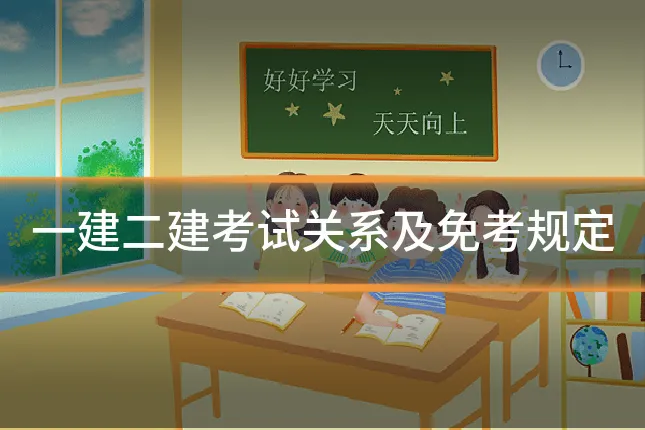 一建二建考试关系及免考规定