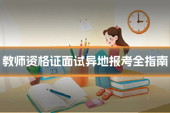 教师资格证面试异地报考全指南