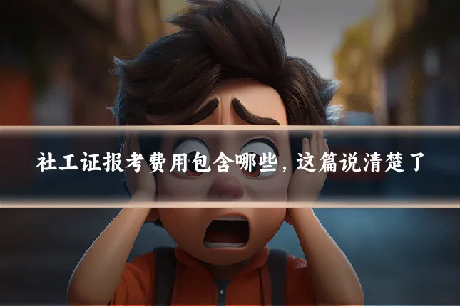 社工证报考费用包含哪些，这篇说清楚了