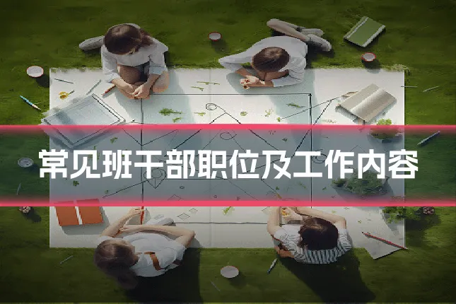 常见班干部职位及工作内容