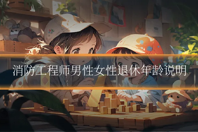 消防工程师男性女性退休年龄说明