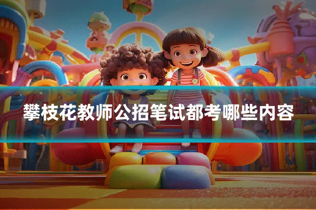 攀枝花教师公招笔试都考哪些内容