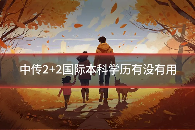 中传2+2国际本科学历有没有用