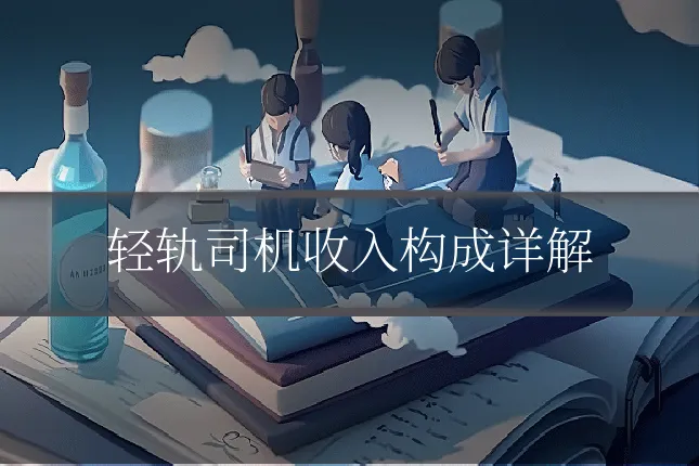 轻轨司机收入构成详解
