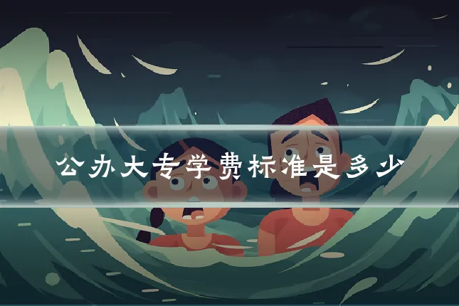 公办大专学费标准是多少