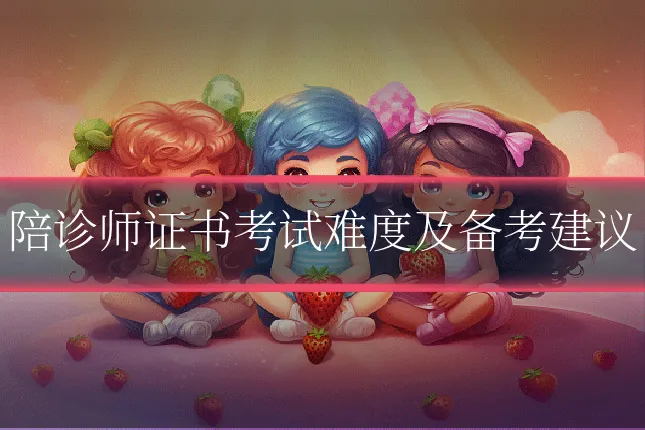 陪诊师证书考试难度及备考建议