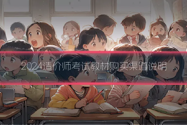 2024造价师考试教材购买渠道说明