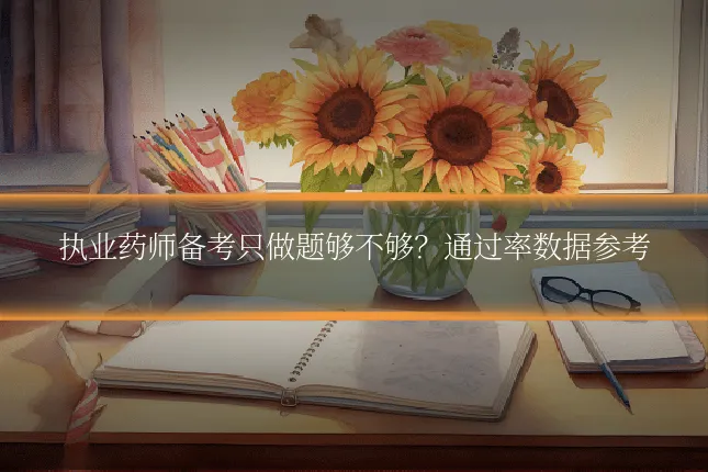 执业药师备考只做题够不够？通过率数据参考