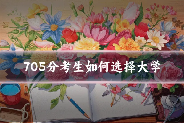 705分考生如何选择大学