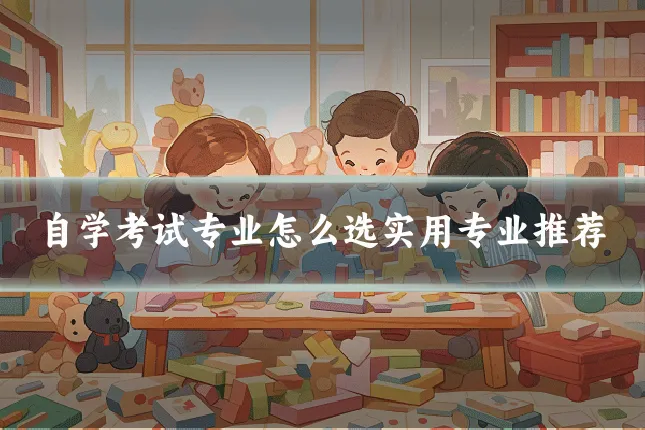 自学考试专业怎么选实用专业推荐