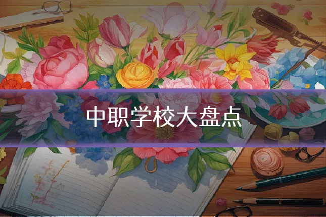 中职学校大盘点