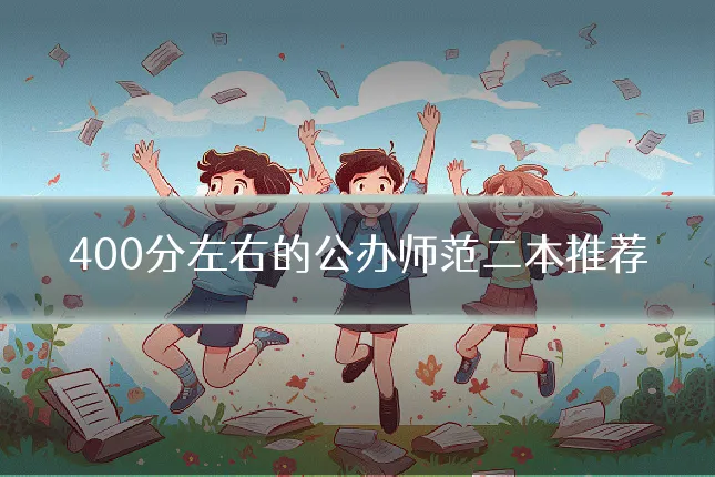 400分左右的公办师范二本推荐