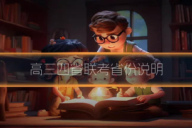高三四省联考省份说明