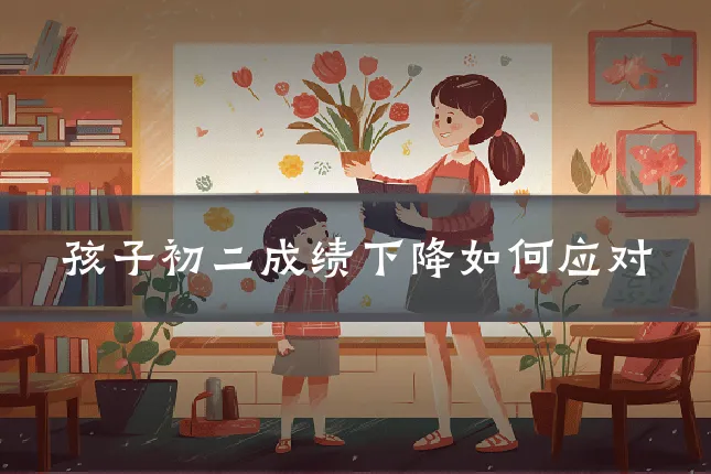 孩子初二成绩下降如何应对