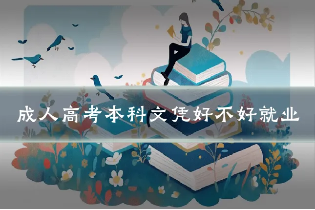 成人高考本科文凭好不好就业