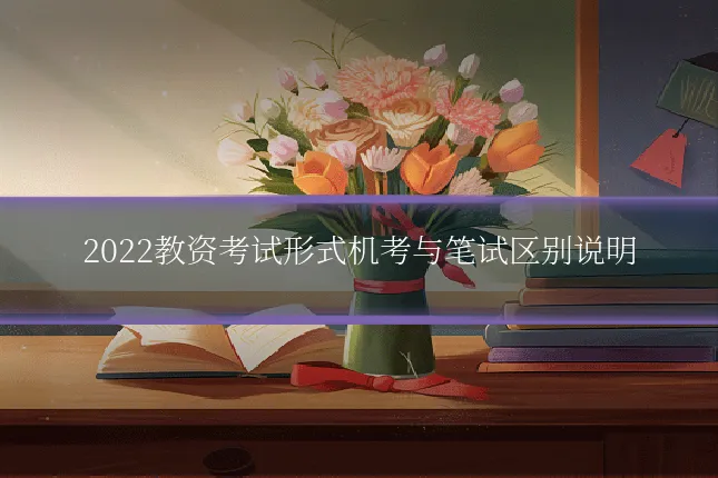 2022教资考试形式机考与笔试区别说明