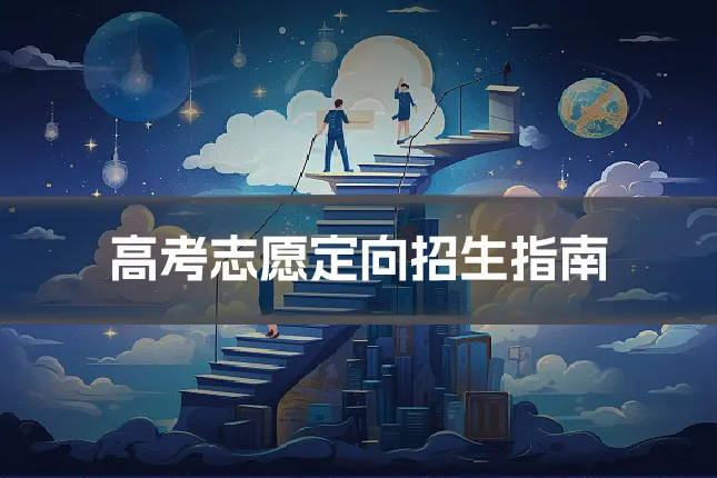 高考志愿定向招生指南