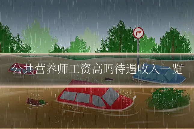 公共营养师工资高吗待遇收入一览