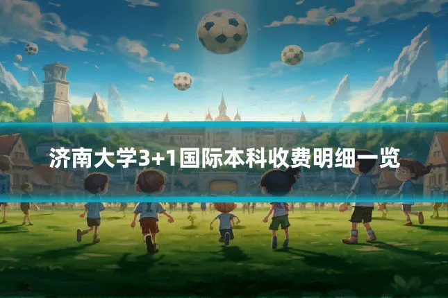 济南大学3+1国际本科收费明细一览