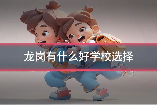 龙岗有什么好学校选择