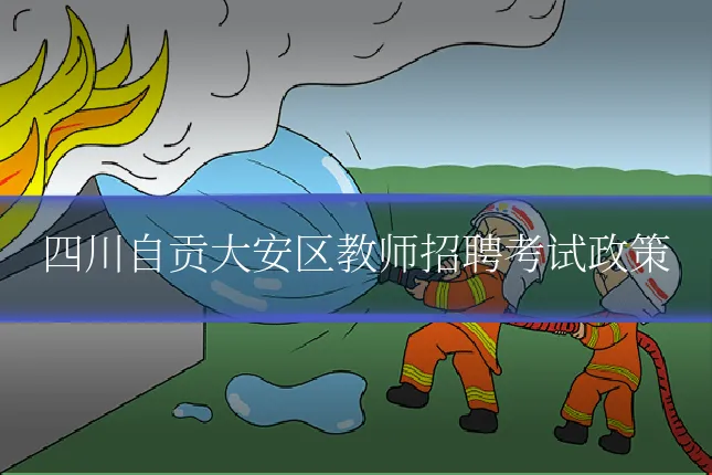 四川自贡大安区教师招聘考试政策