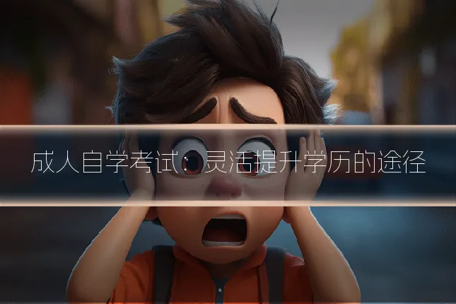 成人自学考试:灵活提升学历的途径