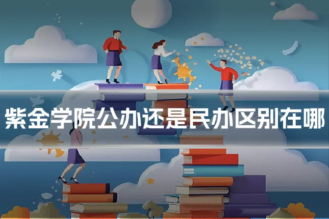 紫金学院公办还是民办区别在哪