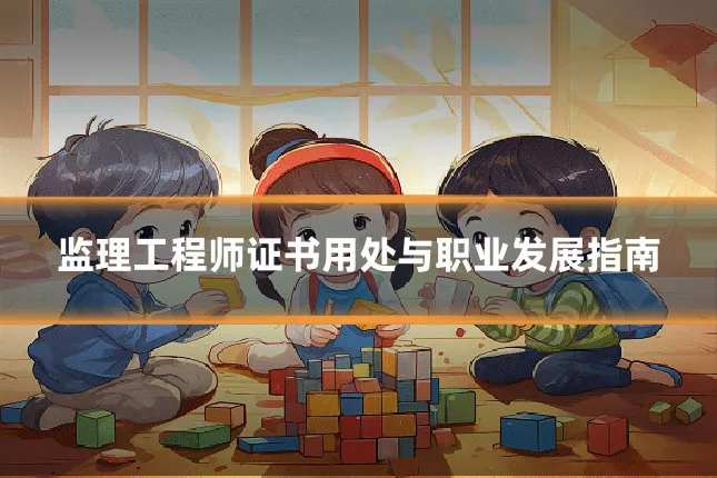 监理工程师证书用处与职业发展指南