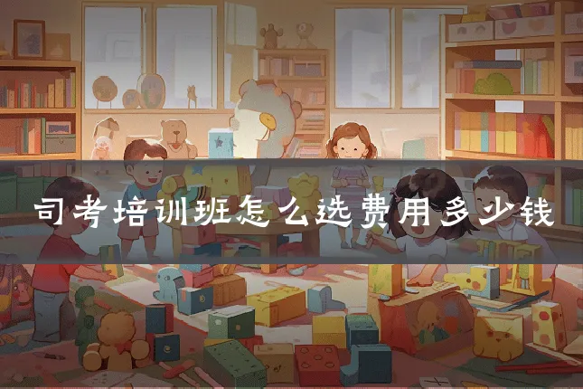 司考培训班怎么选费用多少钱
