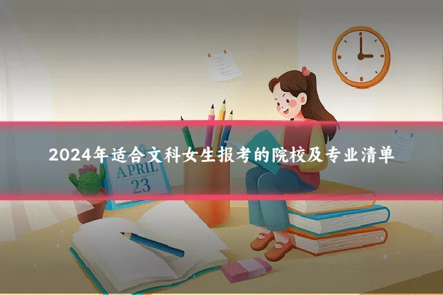 2024年适合文科女生报考的院校及专业清单