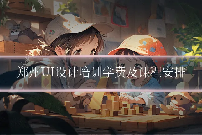 郑州UI设计培训学费及课程安排
