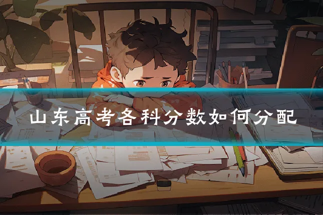 山东高考各科分数如何分配