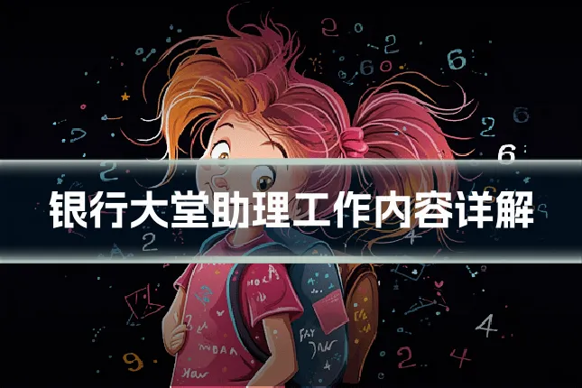 银行大堂助理工作内容详解