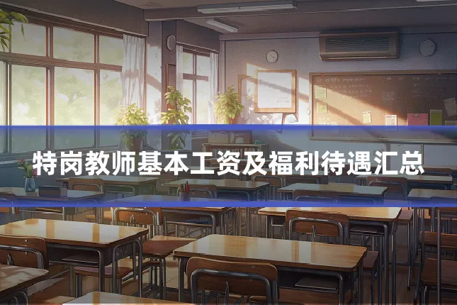 特岗教师基本工资及福利待遇汇总