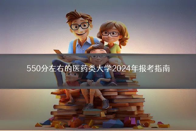550分左右的医药类大学2024年报考指南