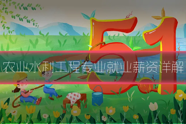 农业水利工程专业就业薪资详解