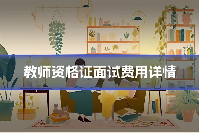教师资格证面试费用详情